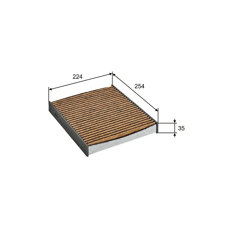 VALEO 701029 Filter Interior Air Protect Max Polyphenol with Activated