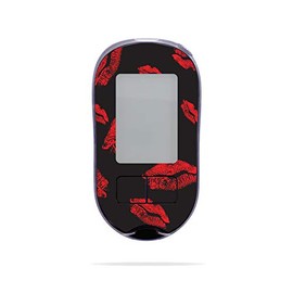 MightySkins Skin Compatible with Accu-Chek Aviva Plus - Kiss Me | Protective, Durable, and Unique Vinyl Decal wrap Cover | Easy to Apply, Remove, and Change Styles | Made in The USA