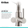 Kraus KPF-1610SFSCH Bolden 18-Inch Commercial Kitchen Faucet with Dual Function