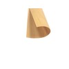 Slice Wood, Natural Wood Sheet, Thick, 0.02 inch (0.55 mm),