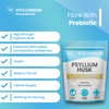 VL Vita London Psyllium Husk Capsules 4000mg | Fibre Supplement
