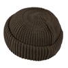 CLAPE Streetstyle Fisherman Beanie Stretchy Knitted Hat Short Knitted Docker