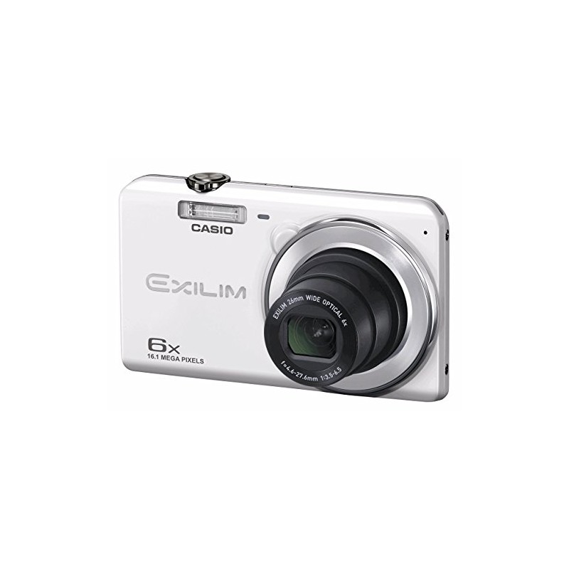 Casio EXILIM EX-Z780WE Digital Camera, Wide Angle 26mm, 6x Optical