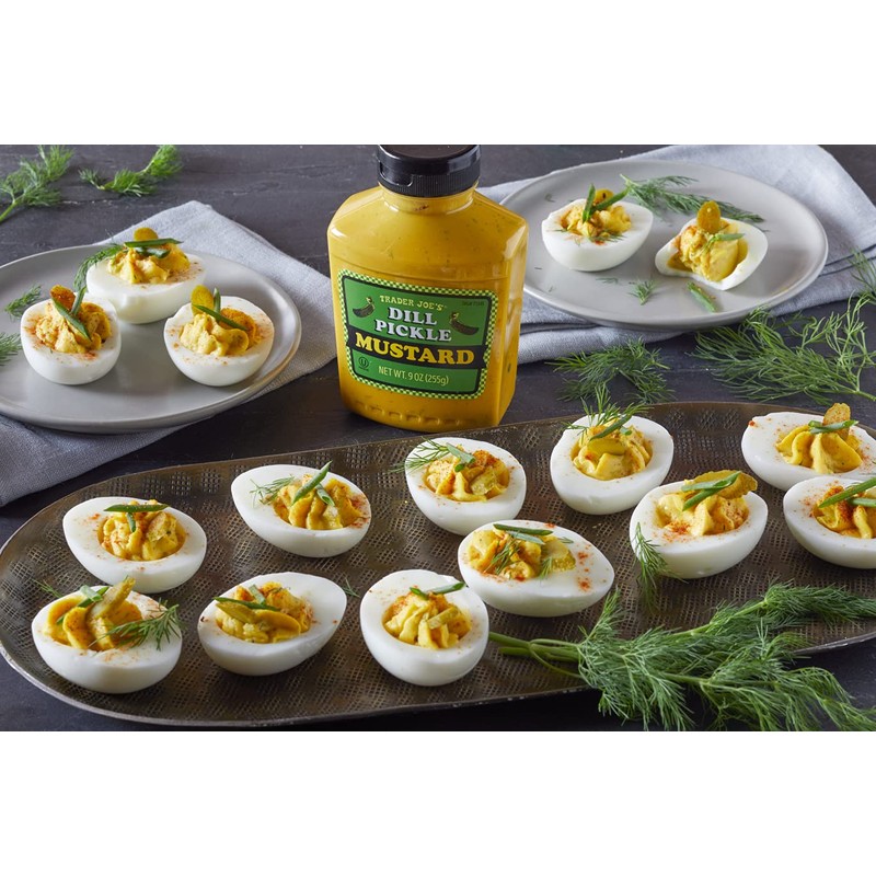 Trader Joe's Dill Pickle Mustard, 9 oz (Pack of 2)