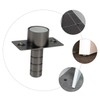 OHPHCALL 1Pc Invisible Door Stopper Floor Mount Door Holder for