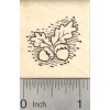 RubberHedgehog Small Acorn Rubber Stamp, Thanksgiving D23108 WM