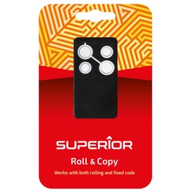 Superior Fixed and Rolling Code Remote Keyfab for Gates,Garages,Barriers Etc