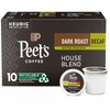 Peet's Coffee, Dark Roast Decaffeinated Coffee K-Cup Pods for Keurig