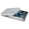 7 Polyhedral Resin Dice with Storage Box (Blue)