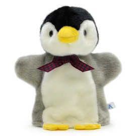 AQUA 00100122 Plush Toy, Marine Hand Dancing (Hand Puppet), Baby Penguin