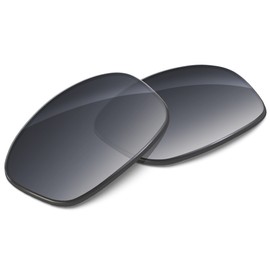 Tintart Performance Replacement Lenses Compatible with Costa Del Mar Zane Polarized - Grey Gradient