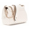 GUESS Everlee Convertible Xbody Flap Bag Cream White