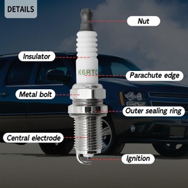 6700-Z6L-003 Fuel Pump Kit w/Fuel Filter & Spark Plug Replacement for Honda GX630 GX630R GX630RH GX660 GX660R GX660RH GX690 GX690R GX690RH GXV630R GXV630RH GXV690R GXV690RH EB10000AH EB10000 RZT-L42