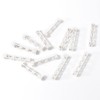 INIBUD Pillar Classic Block Parts Compatible Foundation Plate Roof Triangular