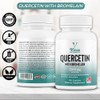 Vinco Quercetin with Bromelain Supplement - 1000mg Quercetin & 200mg