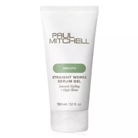 Pollimachel [폴미첼] 스트레이트 헤어 에센스 웍스 150ml (컬 에센스,헤어 세럼,열 보호) Pierre Michel Straight Hair Essence Works 150ml (Curl Essence, Hair Serum, Heat Protect) [Paul Mitchell Straight Works 150ml]