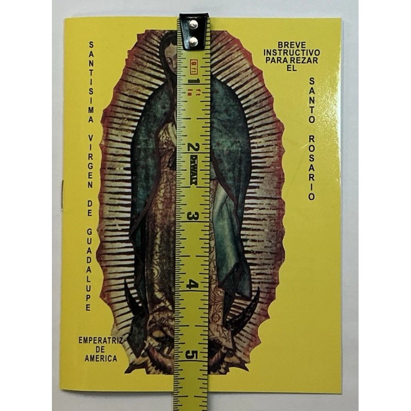 LA VIRGEN DE GUADALUPE Y EL SANTO ROSARIO, CORONILLA, FAVORS,