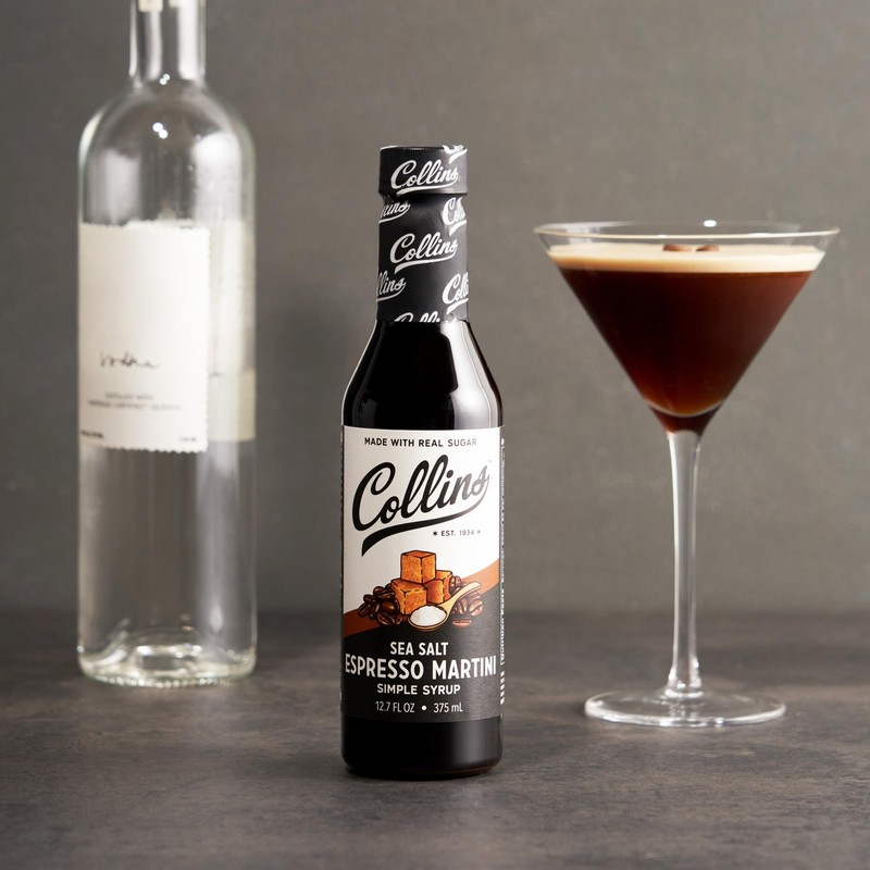 Collins Sea Salt Espresso Martini Syrup - Martini Mix Espresso
