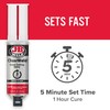J-B Weld 50112 ClearWeld 5 Minute Set Epoxy Syringe -