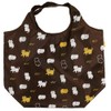 Hamamonyo Eco Tote Large Cat Glasses, Cha, Braun