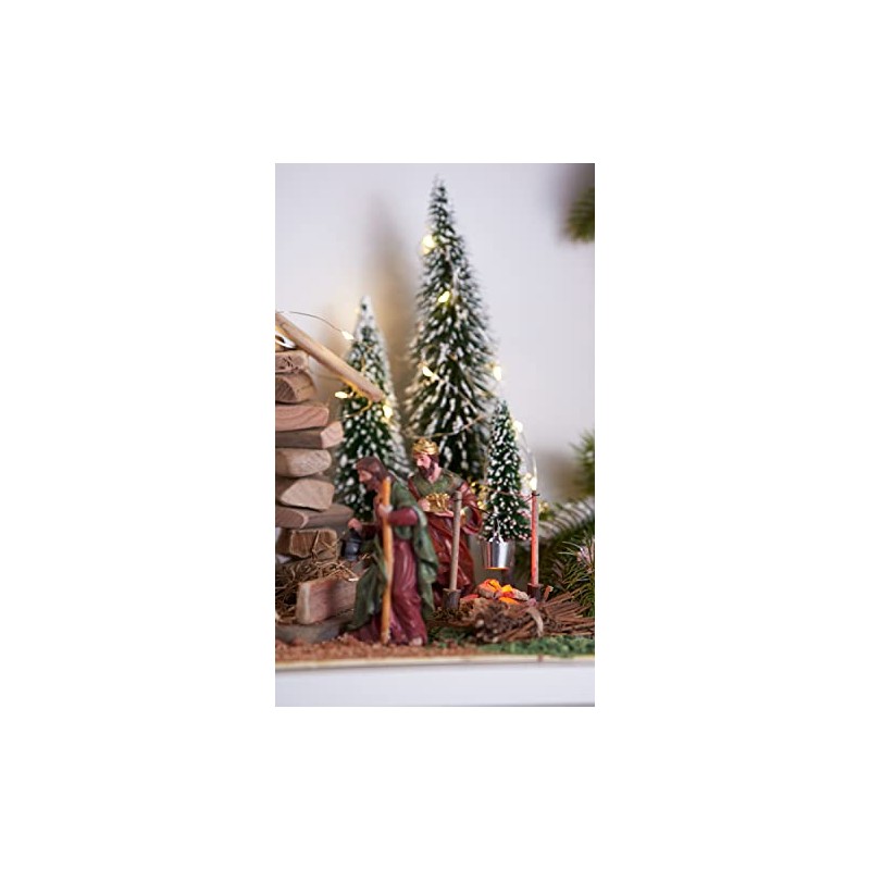 VBS Miniature Campfire with LED Approx. 8 x 8 x