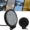 WWM 72W 2Pcs Car LED Work Light Waterproof 24-LED Round