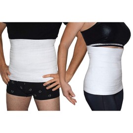 BODYPERFECT Magbinda Men's Backward Warmer Heat Belt Back Kidney Cover 87% Cotton XL