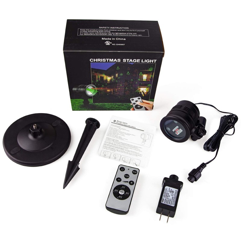 Christmas Laser Lights, Projector Lights Landscape Spotlight Red and Green