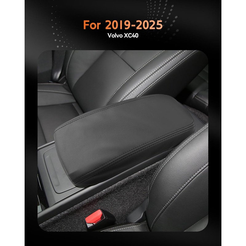 CDEFG for XC40 C40 2019-2025 Center Console Cover Armrest Cover