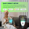 Lightinginside Matter-Enabled E12 Smart Light Bulbs 60W Equivalent, Candelabra Light
