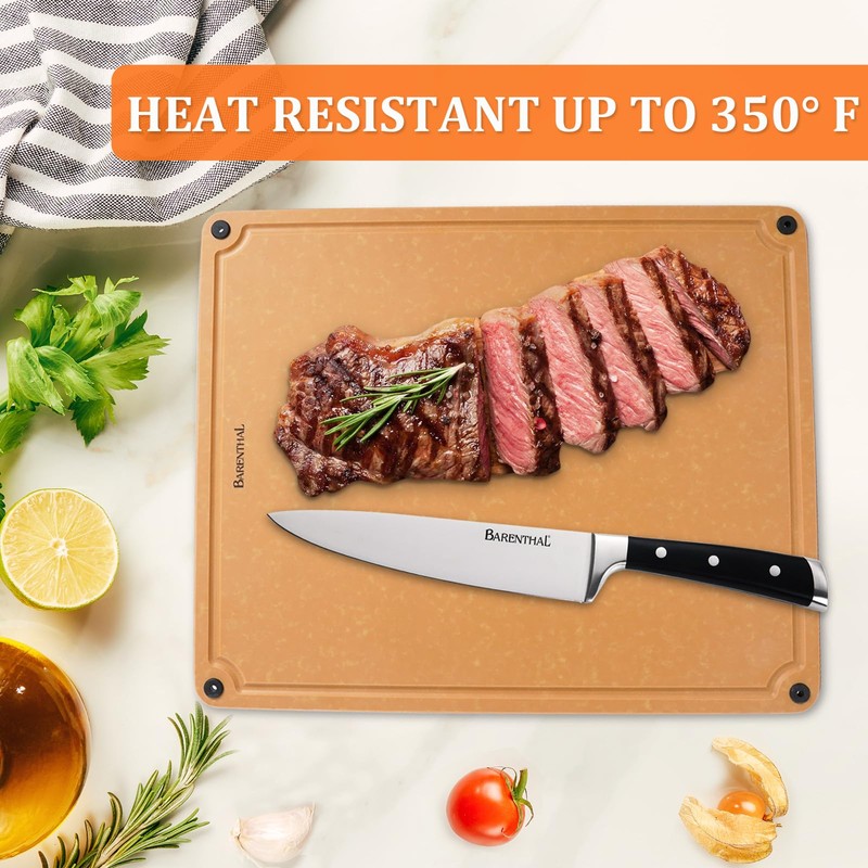 Barenthal Large Cutting Boards for Kitchen Dishwasher - 2PC Cutting