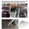 Steel Broken Head Taps Extractor, Screw Remover Stripped Screw Tap