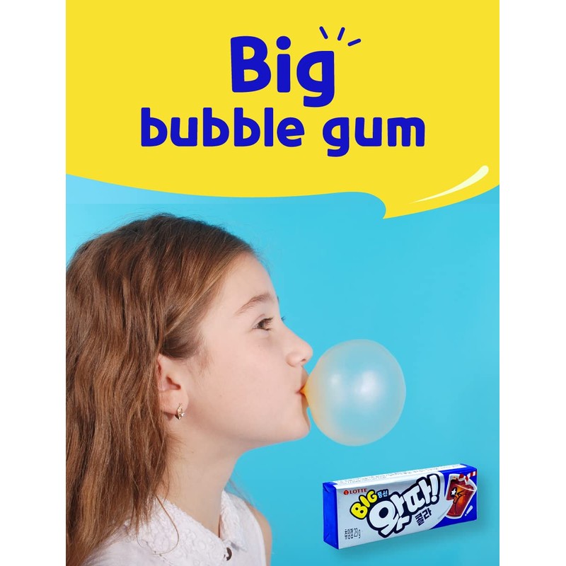 Lotte Watta Chewing & Bubble Gum 23g x 16ea Renewal