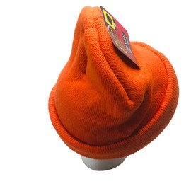 Thermal Energy Knits Men's One Size Fits Most Thermal Lining Beanie Orange New