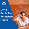 SIMALA 19mm Chair Leg Floor Protectors, 5mm Thick Furniture Pads