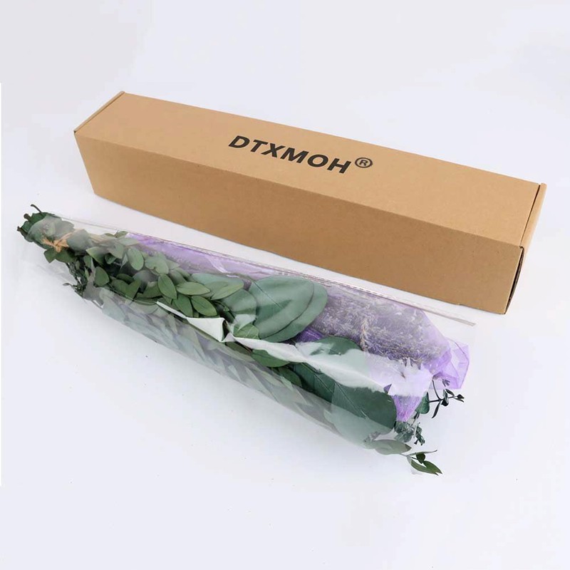 DTXMOH Shower Plant, 67 Stems Dried Eucalyptus and Lavender Bundle