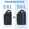 EMPSIGN Laptop Case Briefcase, 17.3 Inch Laptop Bag Expandable Messenger