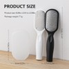 2 Pack Foot Scraper Callus Remover (Black & White), Premium