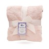 eYone Receiving Warm Fleece Baby Blanket and Fluffy Embossed for