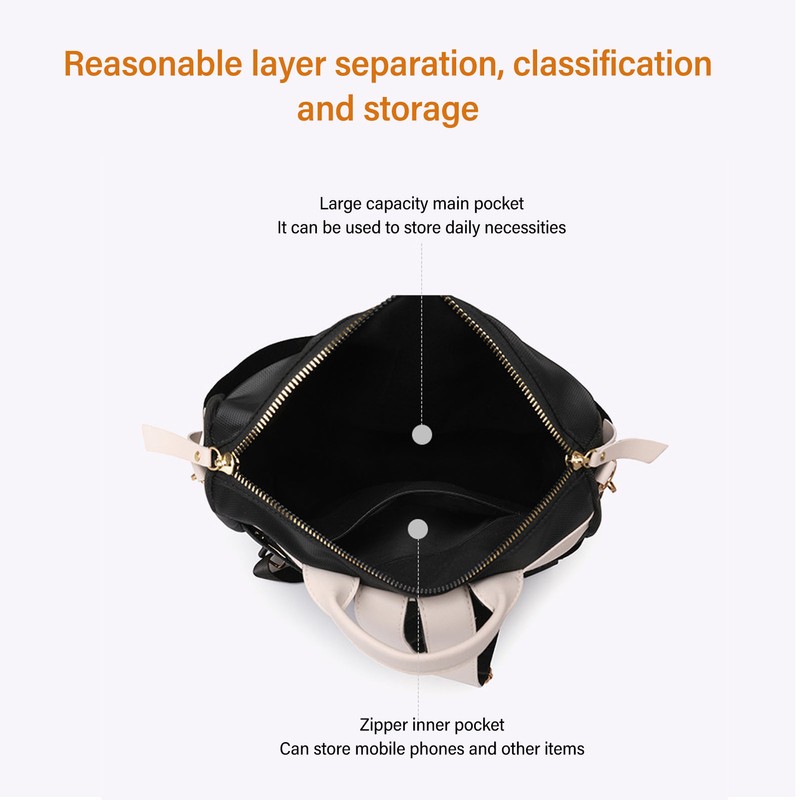 Women Backpack Purse Large Capacity Soft PU Leather Fashionable Casual