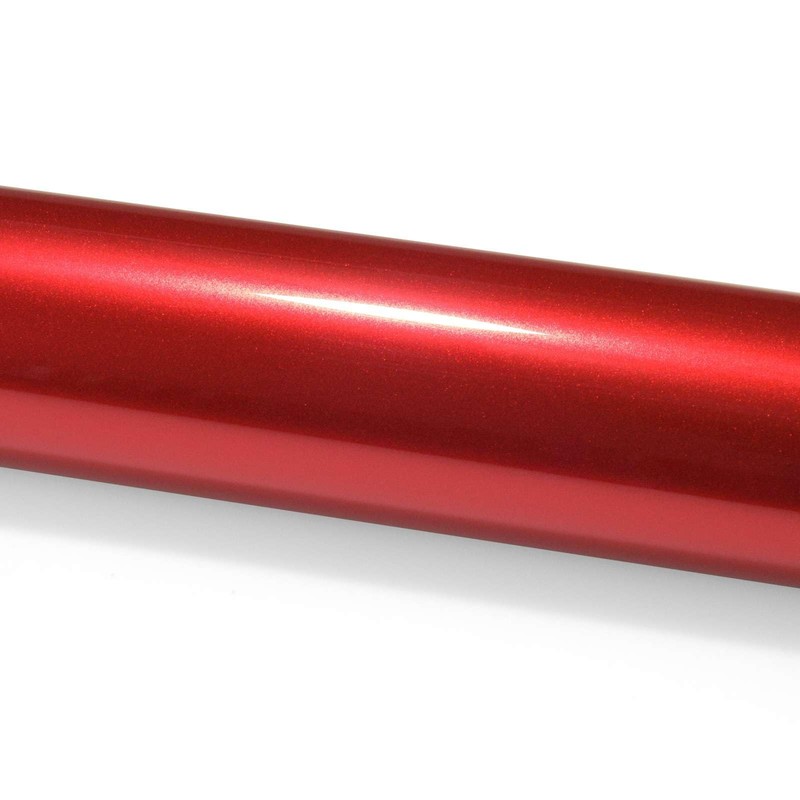 Super Gloss Metallic Soul Red Automotive Vinyl Wrap Car Vehicle