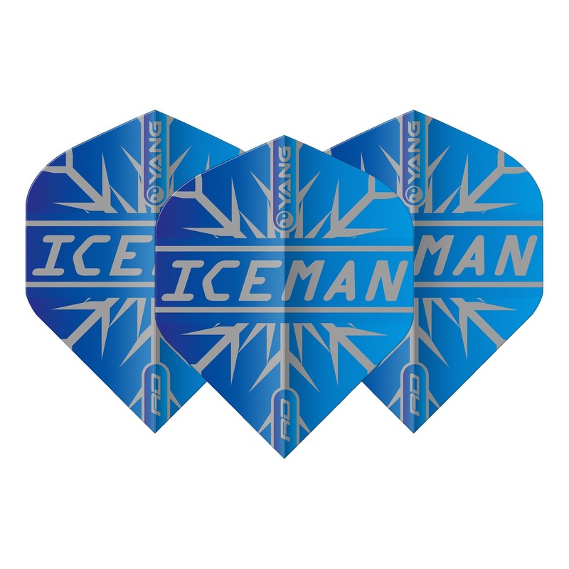 RED DRAGON Yin Yang Double Sided Gerwyn Price Iceman Blue