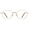 Cyxus Retro Oval Blue Light Blocking Glasses for Women Men
