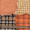 Pumpkin Spice 6 Autumn Homespun Cotton Plaid Fabric by JCS