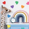 Paper Heart Cutouts 108pcs | Cut Out Shapes for Bulletin