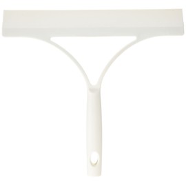 Yamazaki Sangyo 174348 Water Squeegee Basbon-kun 1 Piece White