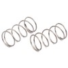 sourcingmap Compression Spring,304 Stainless Steel,8mm OD,0.5mm Wire Size,15mm Free Length,Silver