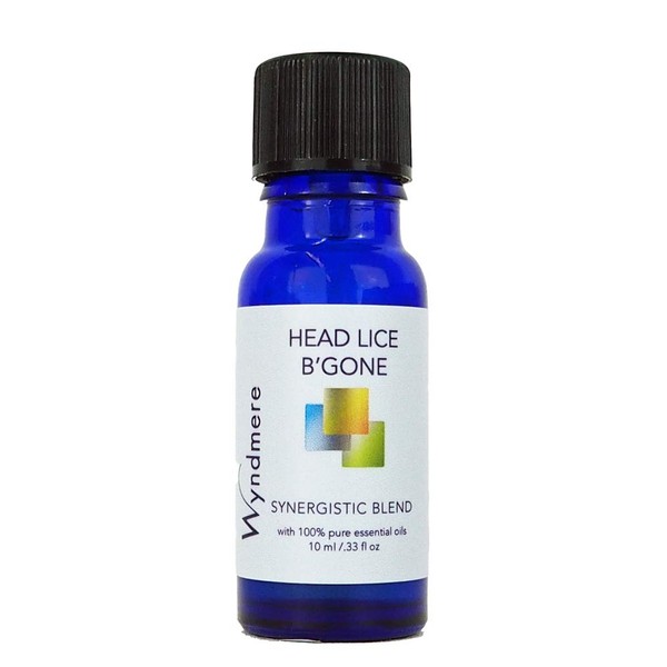 Wyndmere Essential Oils - Head Lice B'Gone Essential Oil Blend - 100% Pure Therapeutic Quality - For Diffuser - 10ml - Made in USA
