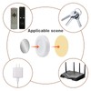Pack of 10 Magnetic Remote Control Holder Wall Mounted Remote