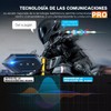 Auricular Bluetooth para Motocicleta con Micrófono, Compatible con Bluetooth 5.0,